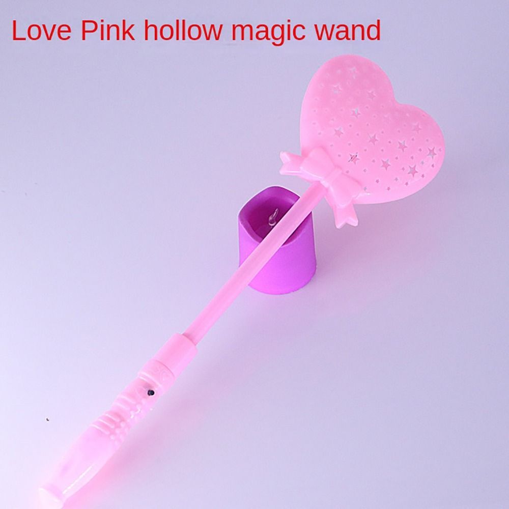 Hollow Star Rod Glow Sticks Cartoon Gift Flashing In Dark Luminous Stick Glowing Toys Light-up Wand LED Flashing Light-Up