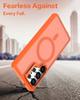 For Magsafe Magnetic Metal Lens Protection Stand Case For Samsung Galaxy A56 A17 A07 A36 A26 A16 A06 A55 A35 A25 A15 A05S Cover
