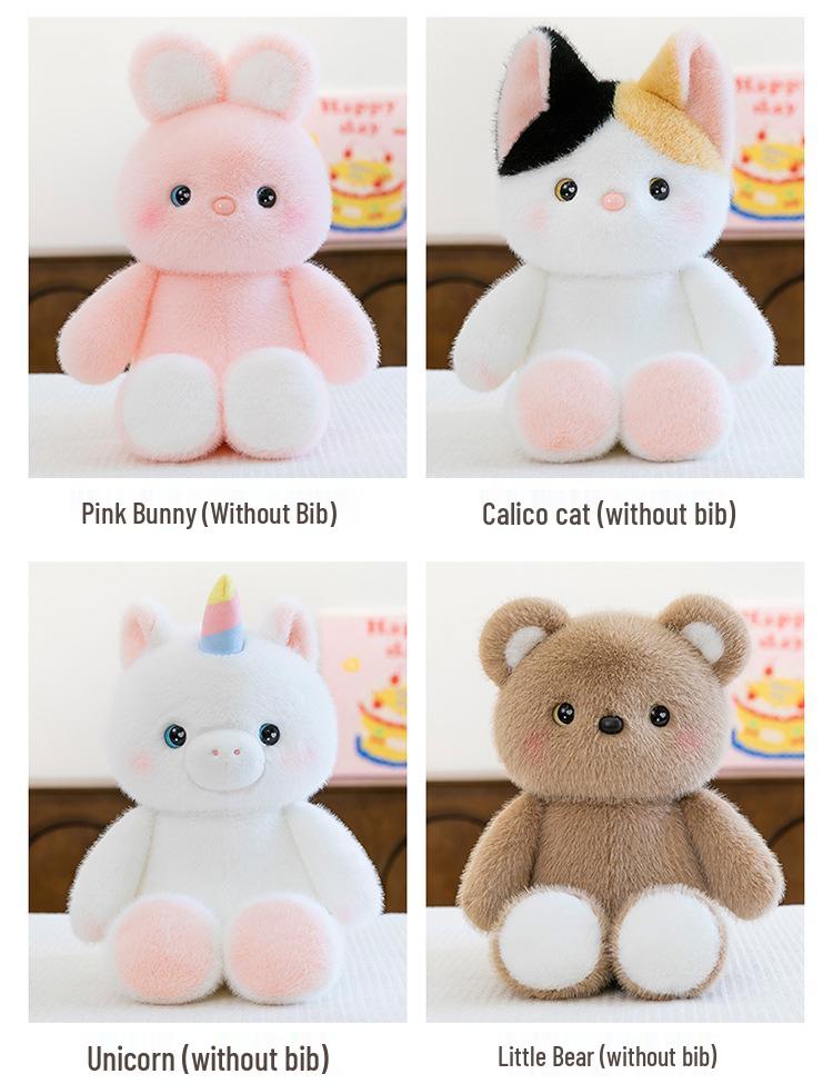 Energetic Running Bear Plush Doll - Children's Cloth Toy for Girls, Perfect Birthday Gift