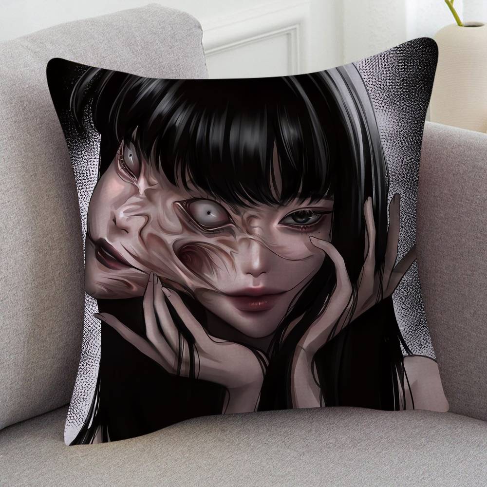 Anime Tomie Kawakami Game For Cartoon Print Peripheral Pillow Case Cushion Cover Home Decor Birthday Gift Pillowcover