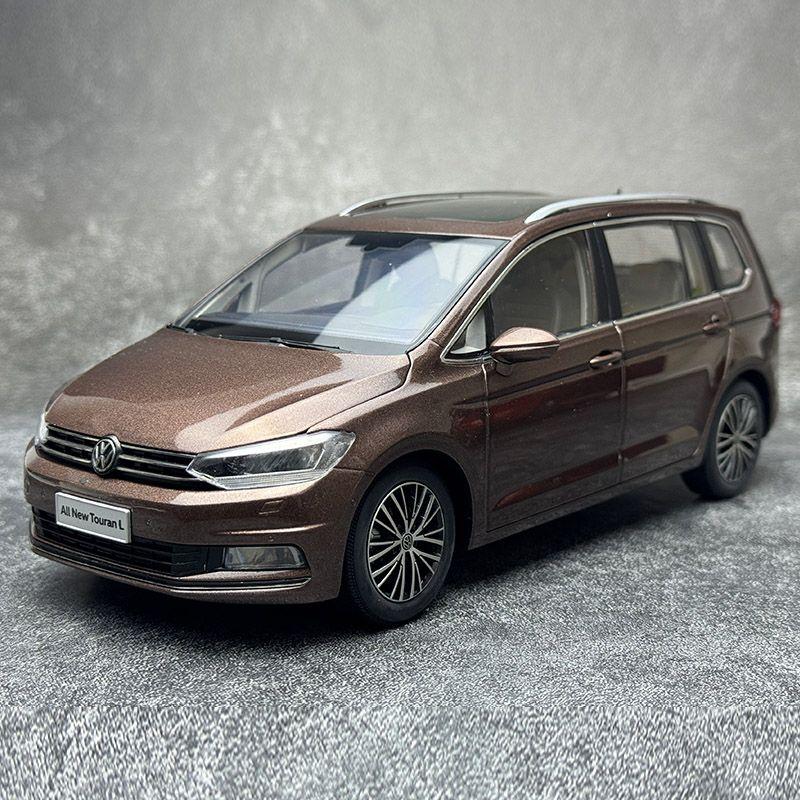 W21Diecast 1/18 Scale VW Model Car Touran L Alloy Car Model Volkswagen Touran Play Vehicles Toys for Boys Original Box