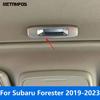 Accessories For Subaru Forester SK      Matte Car Roof Skylight Door Hand Bowl Cover Trim Bezel Car Styling