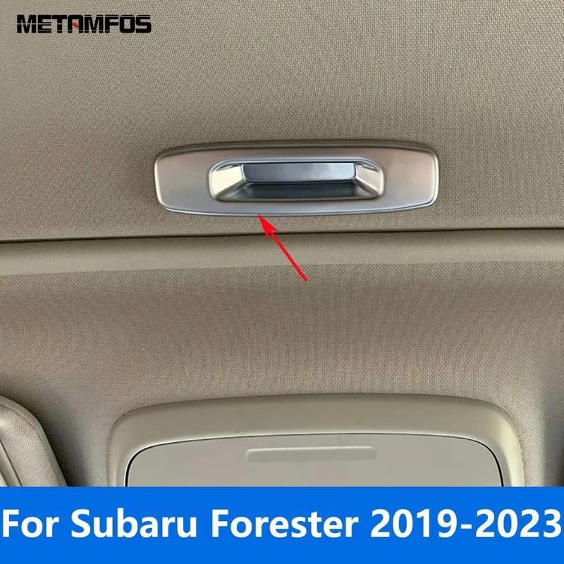 Accessories For Subaru Forester SK Matte Car Roof Skylight Door Hand Bowl Cover Trim Bezel Car Styling