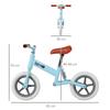 12" Kids Balance Bike No Pedal Bicycle EVA Tire Adjustable Seat Toddler Training Bike W/ Shock Absorber 2 - 5 Years Gift for Boys Girls Blue