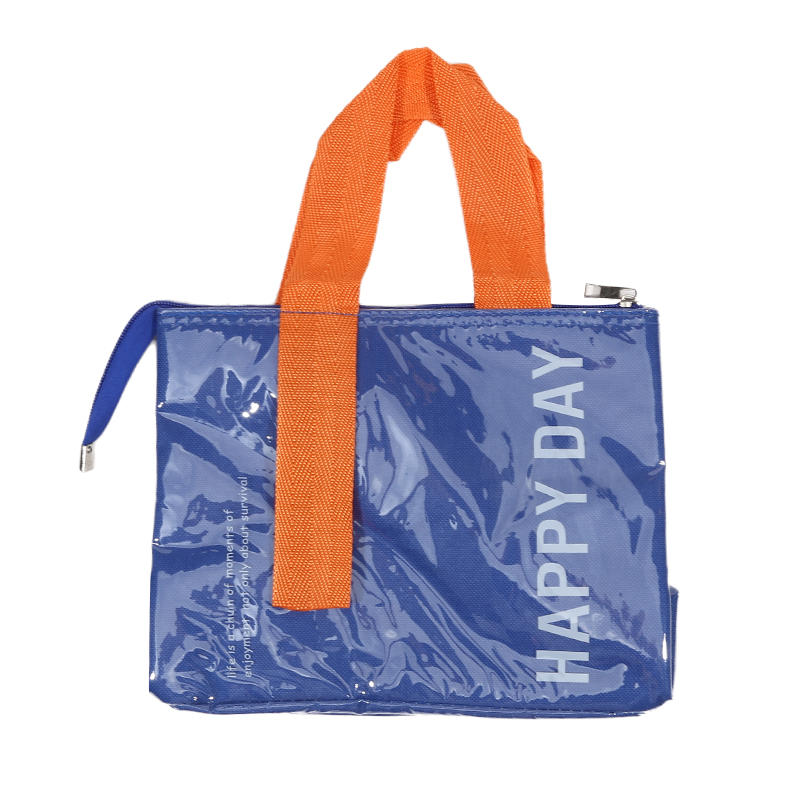 Fashion Travel Picnic Portable Thermal Bento Tote Bag Large Capacity Simple Thickened Waterproof Lunch Organizer Bag