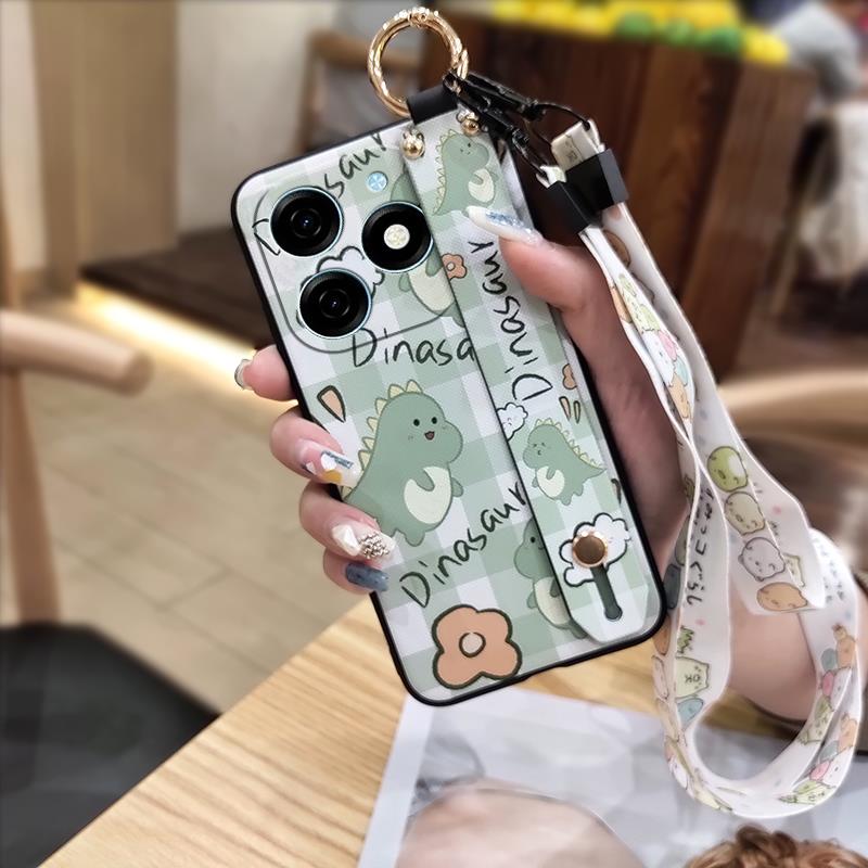 Ring Waterproof Phone Case For infinix Smart8 Pro/Smart8 Plus/X6526/X6525B Soft case Silicone Cute Durable Phone Holder