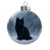 3D Animal Christmas Ball Ornament Funny Dog/Cat/Turtle Hanging Decoraton Clear Plastic Xmas Balls Ornament