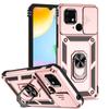 For Xiaomi Redmi 10C/Xiaomi Poco C40 Armor Phone Case Camera Lens Protection Metal Ring Stand Shockproof Case