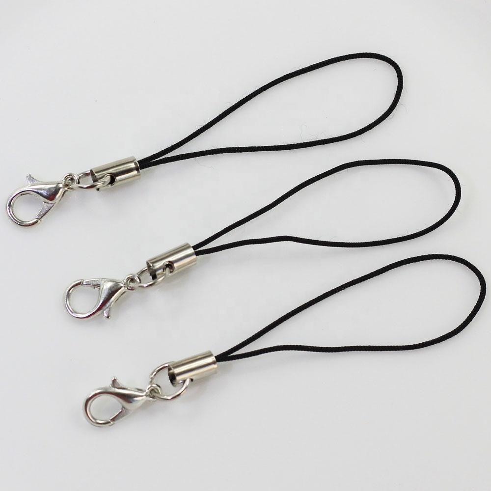 Cell Phone Lanyard Cords Key Chain Cell Phone Cords Lobster Clasp Lanyard Alloy&65mm