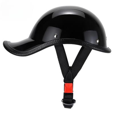 Motorcycle Half Helmets Unisex-Adult  Retro Style Moped  Anticollision Scooter Open Face Motorbike Helmet