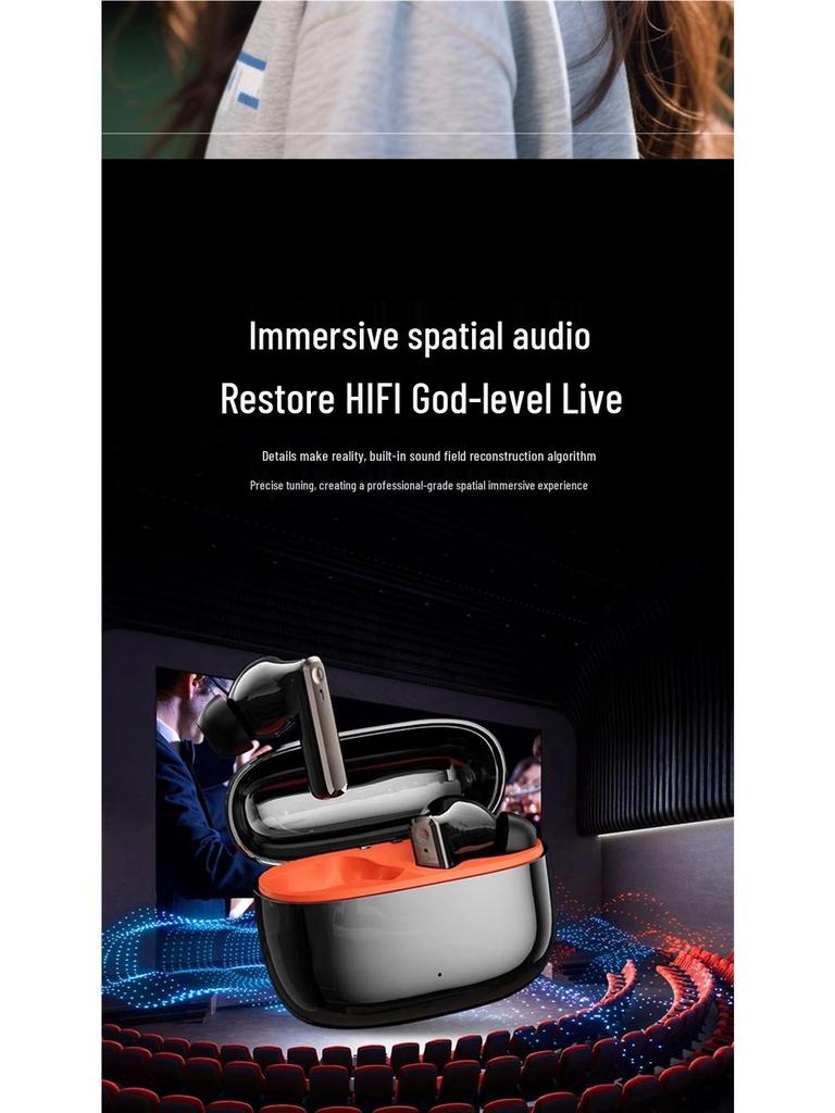 2025 Authentic Wireless Bluetooth Noise-Cancelling In-Ear Earphones with Long Battery and High Sound Quality
