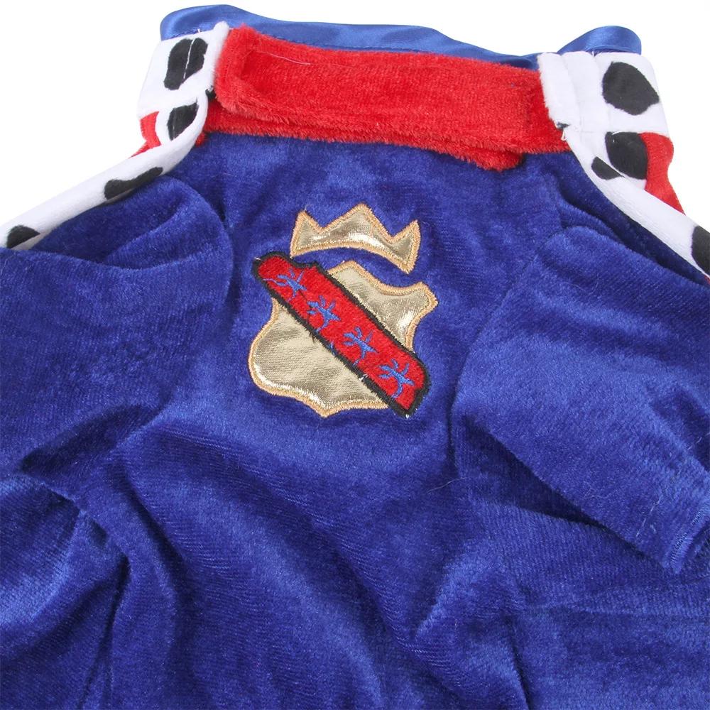 Dog Costume King Cloak and Hat Set Funny Dog Cosplay Costume King Set Medium Large Dogs Funny Clothing Dogs Halloween Costume