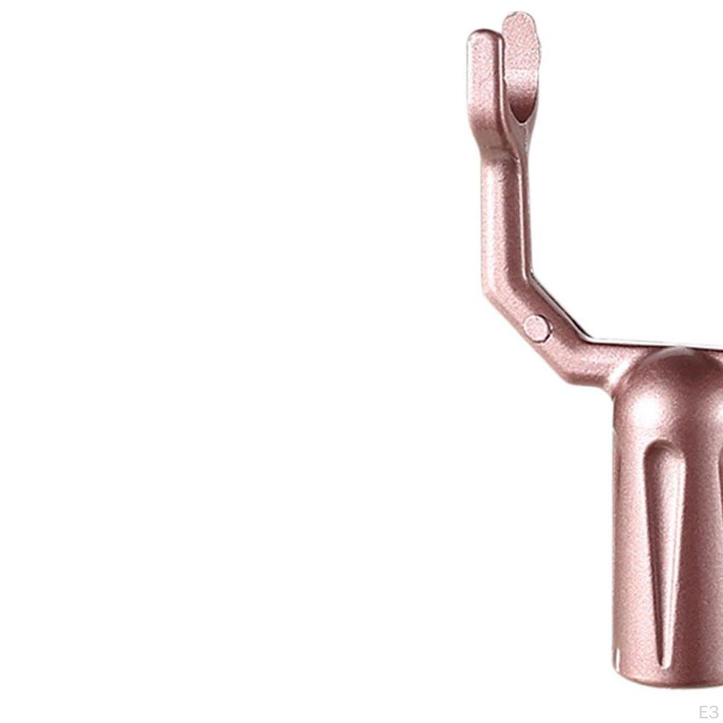 2 Pieces Clothes Pole Connecting Forks Heads Aluminium Alloy Hanging Replacement Support