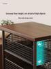 Drawer-Style Coffee Machine & Tea Bag Storage Rack for Countertops