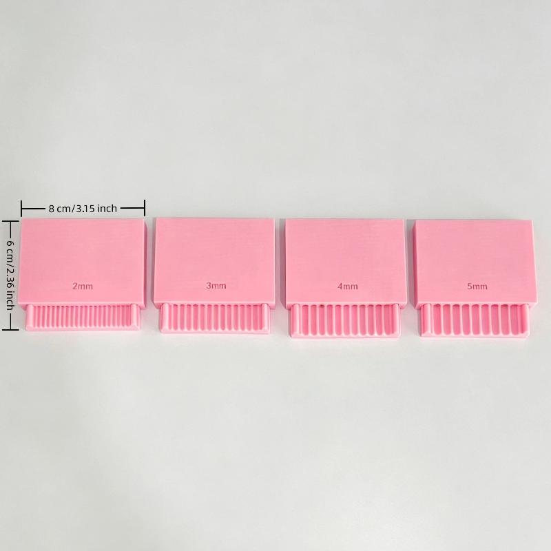 Polymer Clay Bead Roller Template Set, 2-5Mm Clay Gel Ball Maker Tool, Diy Clay Bead Extruder Molding Board For Jewelry Making