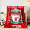 Liverpool Football Club Designed Flannel blanket for bedroom, living room, sofa, and nap