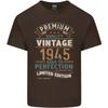 Premium Vintage 81st Birthday 1945 Unisexs Light Cotton TShirt