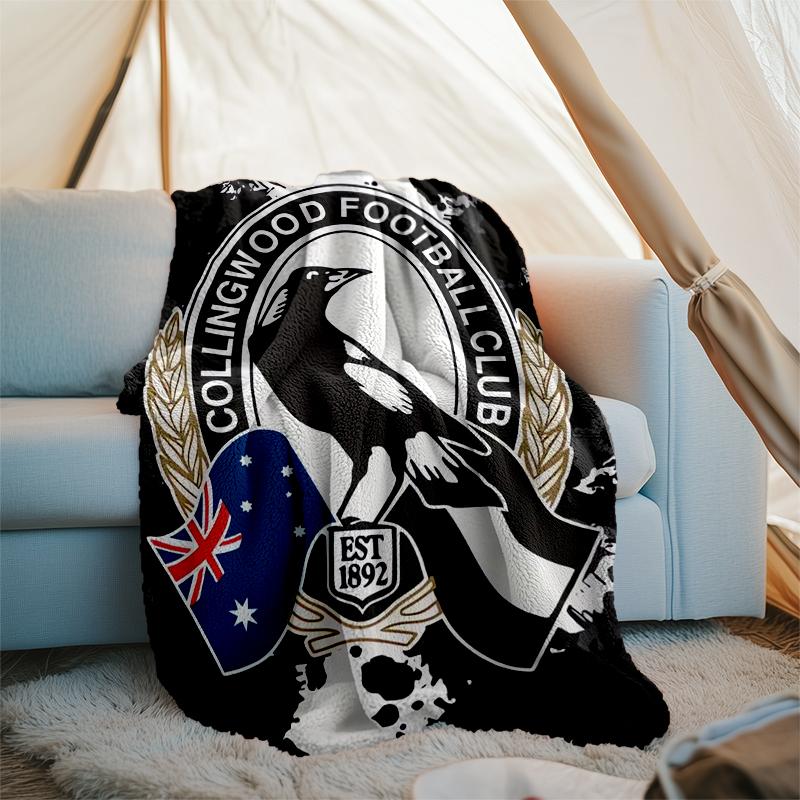 AFL Theme Printed Blanket - Perfect for Couch, Bed, Travel & Outdoor Use | Machine Washable, Cozy & Durable.