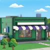 Gobricks MOC Simpsoned Springfield Baseball Card Shop Modular Bricks Model Baseball Card Shop Modular Building Blocks Toys Gift