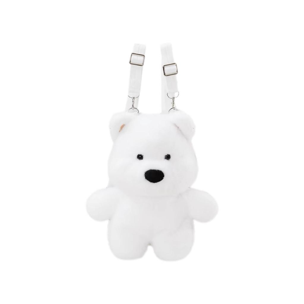 Plush Westie Dog Backpack For Girls And Boys With Cartoon Design And Storage