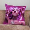 DDoja Singer CCat Print Pattern Sofa Cushion Cover Pillowcase Home Party Car Bedding