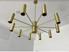 20 Light Brass Pendant Mid Century Modern Raw Brass Sputnik chandelier light Fixture