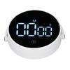 Desktop Timer Minimalist Round 3 Level Volume Adjustable Digital Countdown with Ultra Clear Display
