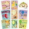 8 Cartoon Mexican Carnival Collage Stickers Handicraft Waterproof Decorative Stickers DIY