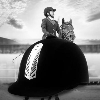 Capacete de Equitação Respirável Chapéu de Equitação ABS Guarda de Cavalo Crianças