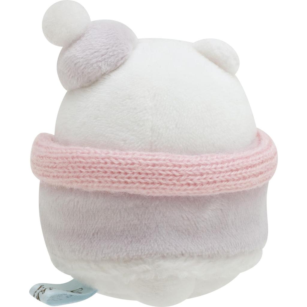 San-X Sumikko Gurashi [A Sparkling Night with Lizard and Mom] Pocket-sized Plush Polar Bear MO44401