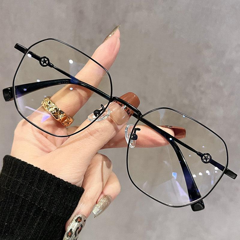 New Versatile Large-frame Glasses For Women With High-end Big Face Slimming Can Be Paired With Myopia Glasses Frames MH9054