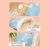 Cute Cat Sleeping Bag Pocket Type Cartoon Kitten Quilt Bed Soft with Furry Ball Winter Cat Bed for Cats Dogs