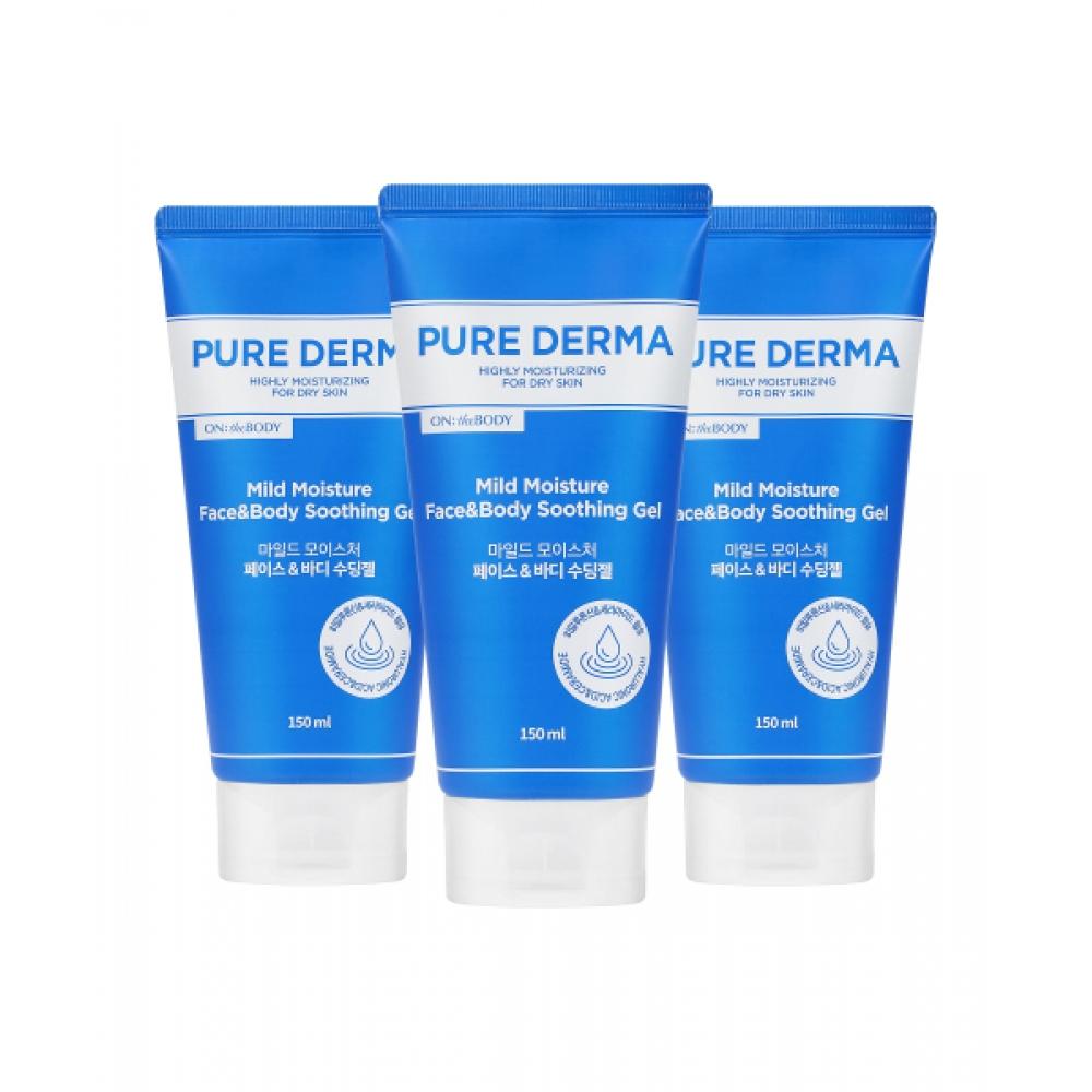 Onthebody Pure Derma Soothing Gel 150ml X 3 NONE
