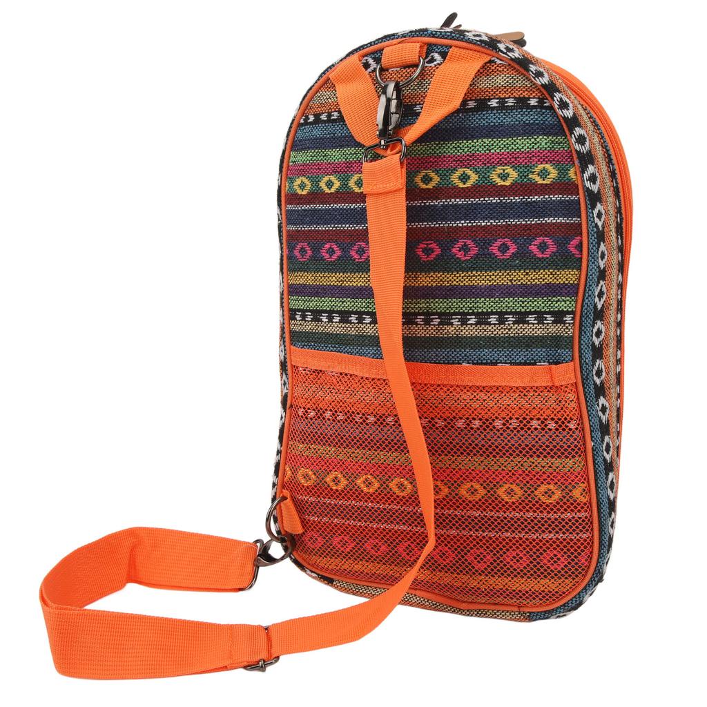 Camping Travel Cooking Utensils Organizer Travel Bag Outdoor Camping Cookware Container Bag for Beach Park Picnic BBQs Ethnic Style