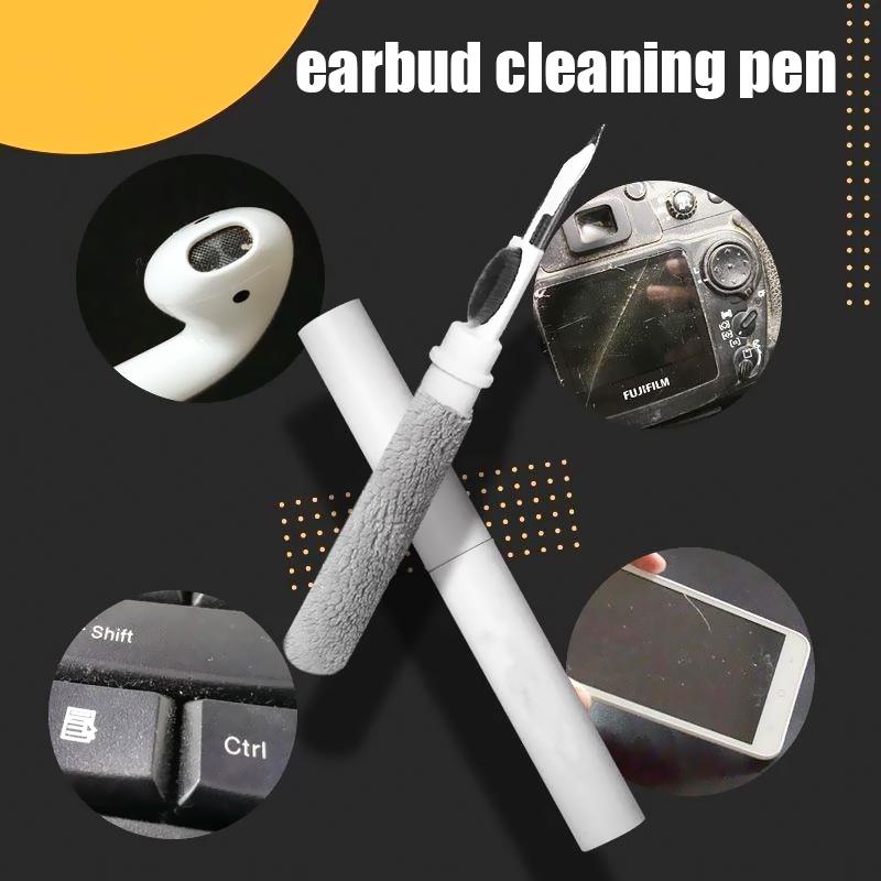 2 IN1 Cleaner Kit Set Earphones Cleaning Pen for Airpods 3 Pro Case 13 Brush Headsets Cleaners Earbuds Cleaning Tools