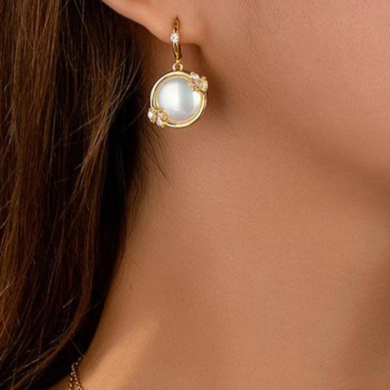 

Французский ретро нишевый дизайн, жемчужные серьги, многослойные ожерелья, украшения для женщин