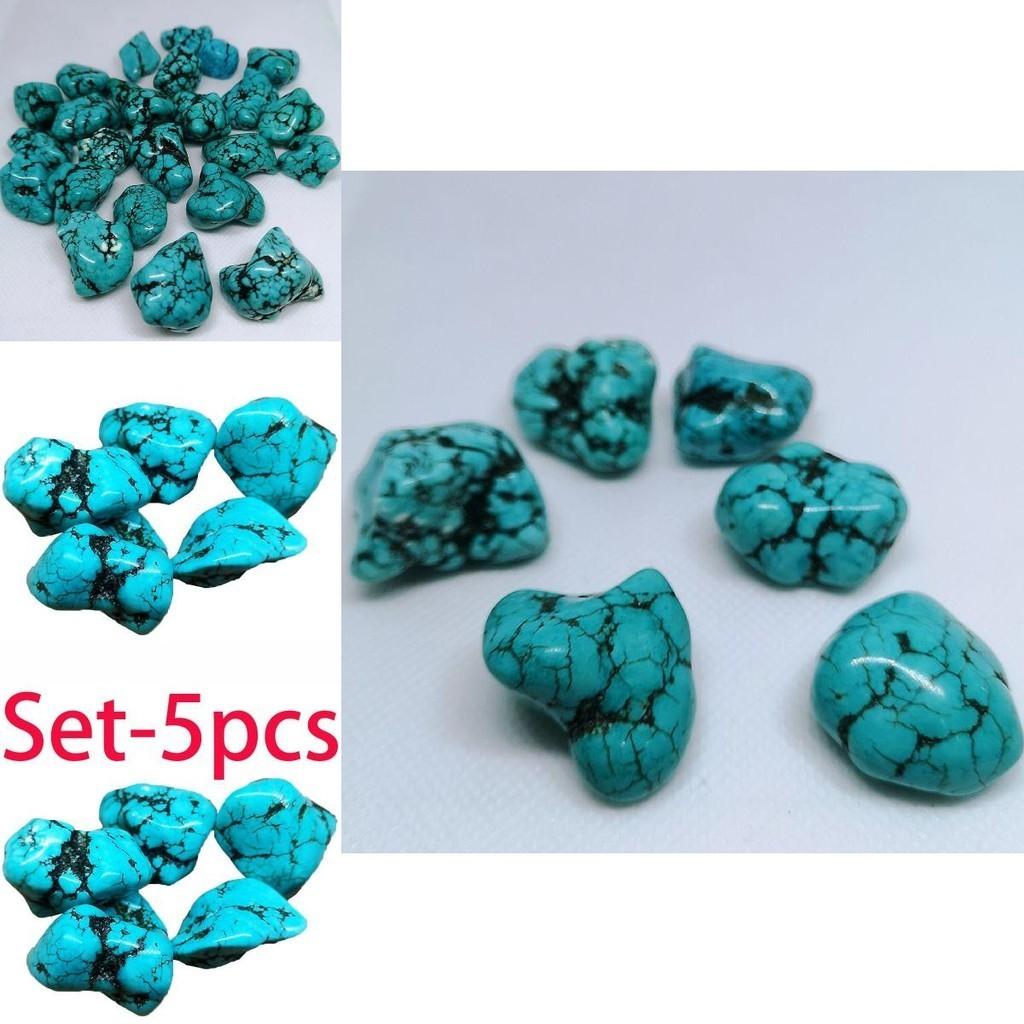 Exquisite 1pc Natural Turquoise Tumbled Crystal For Spirituality And Meditation
