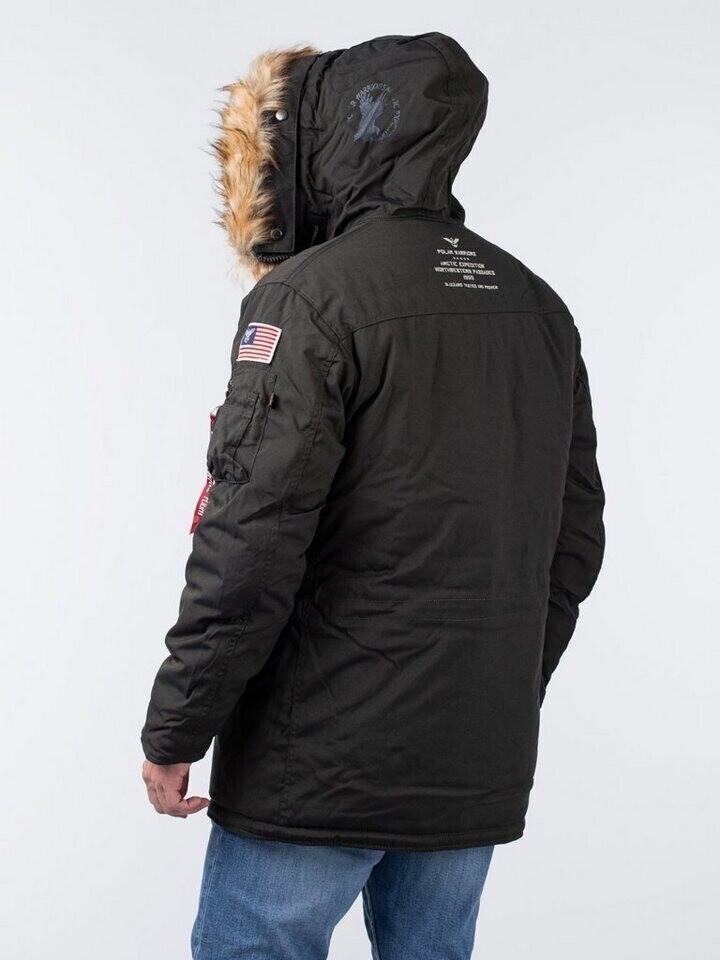 Зимняя куртка Alpha Industries Polar Jacket (123144) черная олива (123144-413)