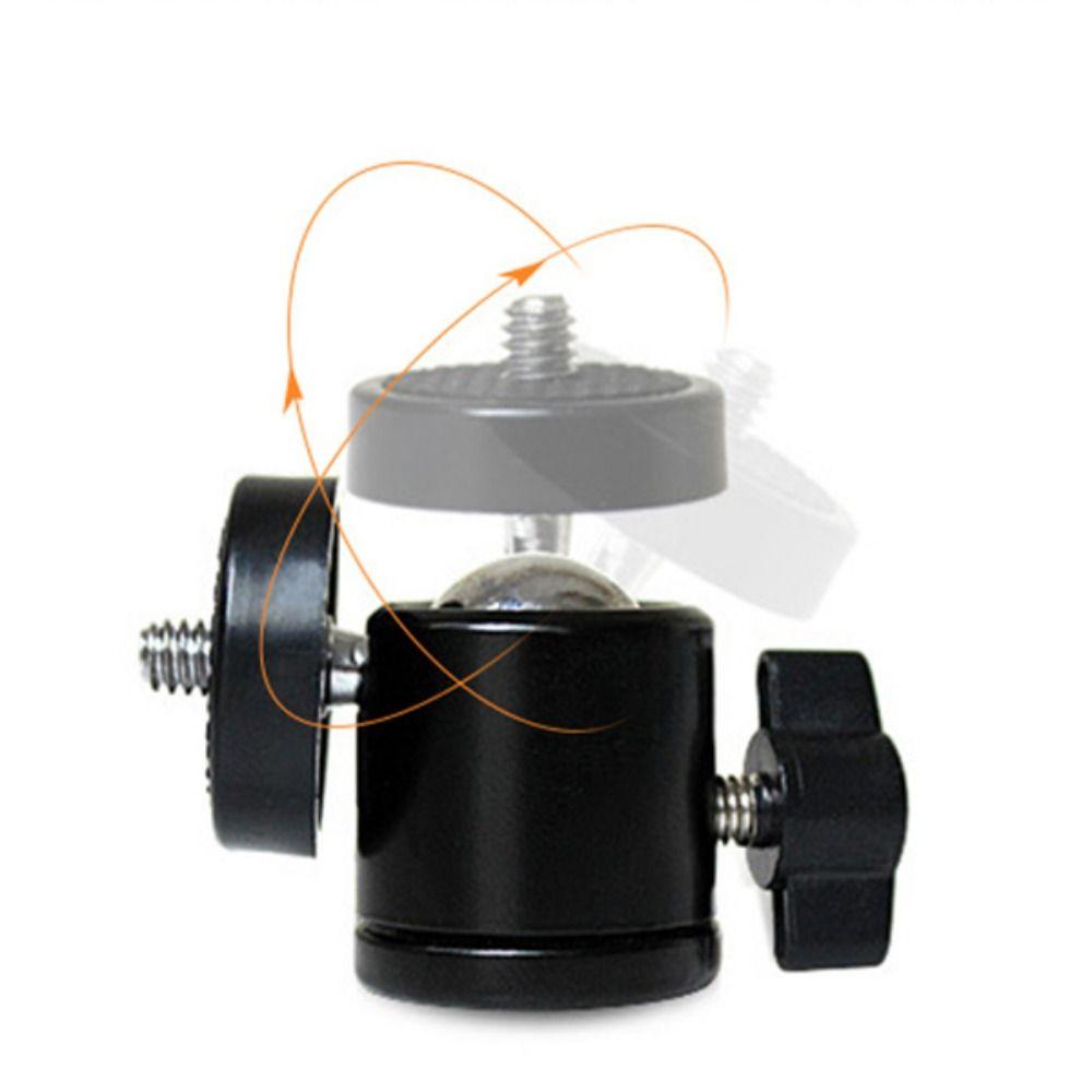 Metal Ball Head Screw Tripod Mount Rotary Mount Tripod Ball Head Hot Shoe Ball Head  for DSLR/DV