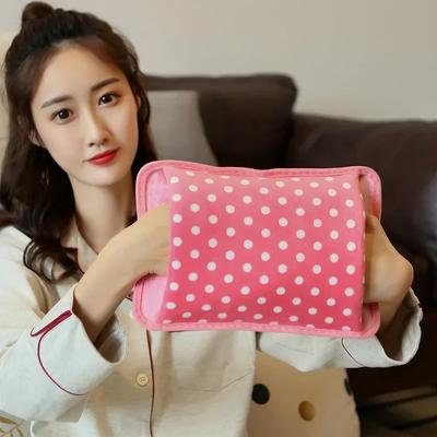Hot Water Bag Electric Winter Hand Warmer Hot Water Bottle Hand Po Inserted Charging Electric Hot-water Bag EU Plug Hand Warmer