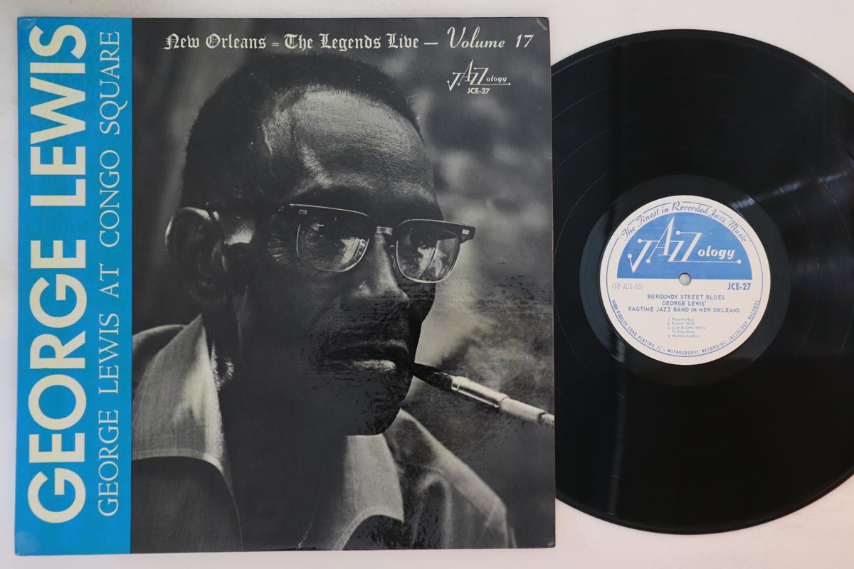 

LP Record GEORGE LEWIS - At Congo Square JCE27 JAZZOLOGY US Jazz Used