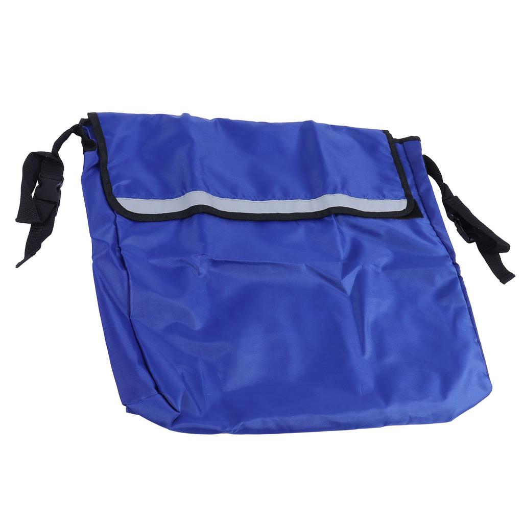 Wheelchair Handrail Bag Wheelchair Storage Bag Accessory Hanging Bag for Most WheelchairBlue