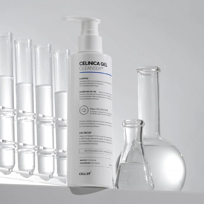 CELL29 AHA Cellinica Gel-Reiniger Sanfter Peeling-Gesichtsreiniger 200ml