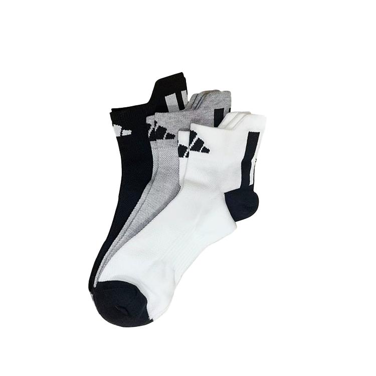

Adidas Socks 3 Pack White/Black/Gray Kids JN3848 XS