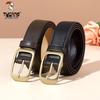 TUCANO Women's Fashion Leather Pin Buckle Belt