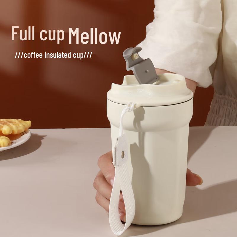 LINGCHEN Octagonal Insulated Coffee Tumbler