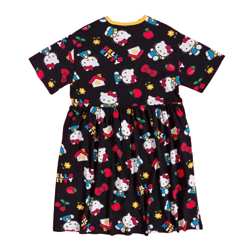 Hello Kitty Womens/Ladies Classic All-Over Print Smock Dress