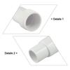 Effective Pool Filter Pump Connector Adapter PVC 4176060 Perfect for Above Ground Pool Pump and Filter Systems