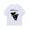 Women T Shirt Deftones Cute Trendy Print Tops Tee Black T-shirt Female Summer T-shirt 90s Girls Graphic Tee Female Cute Tops Tee