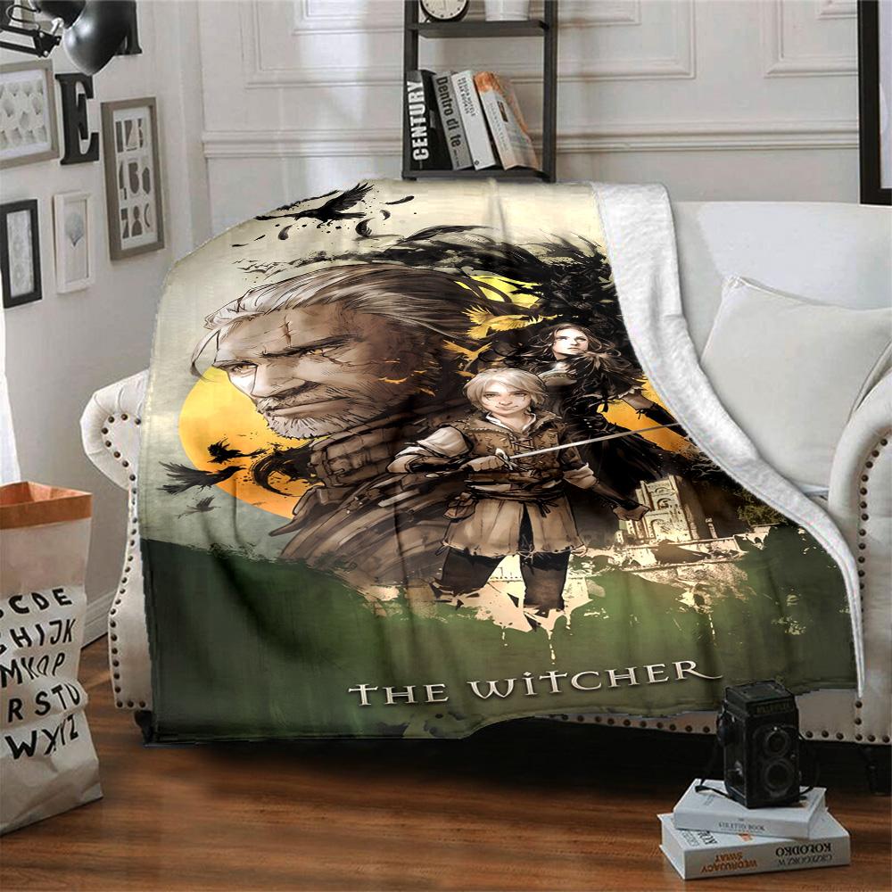 The Witcher 3 Blanket Durable Comfort Great For Office Office Chair Picnics For All Seasons Warmthful Decor Perfect Gift For Relatives And Friends